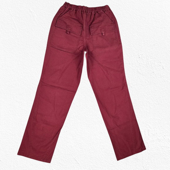 Free People Red Brick Cowboy Utility High Rise Straight Leg Cargo Pants Size XS - Picture 11 of 11
